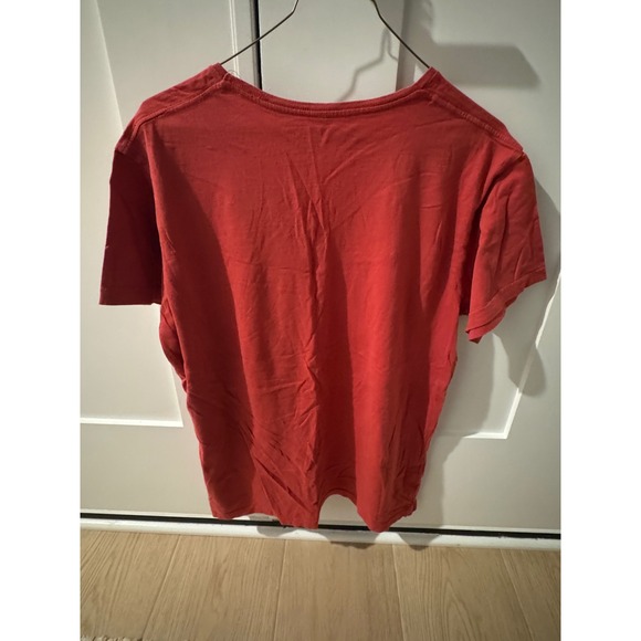 Cotton On Men's V-Neck T-Shirt XL Red - Picture 3 of 3